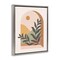 Stupell Industries Soft Boho Window View Framed Floater Canvas Wall Art Design by Nataly White